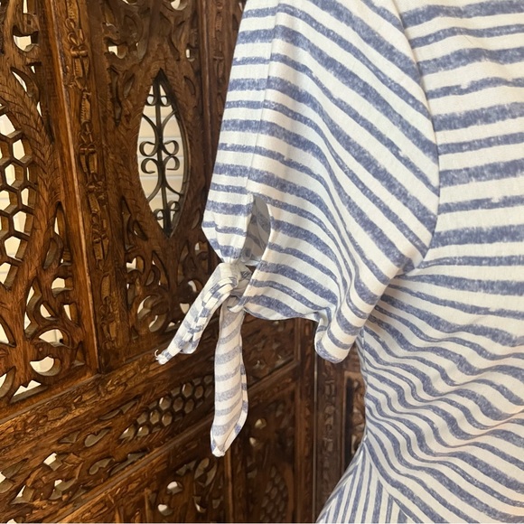 Flattering Striped Fit and Flare Stretch Maxi - Picture 4 of 11